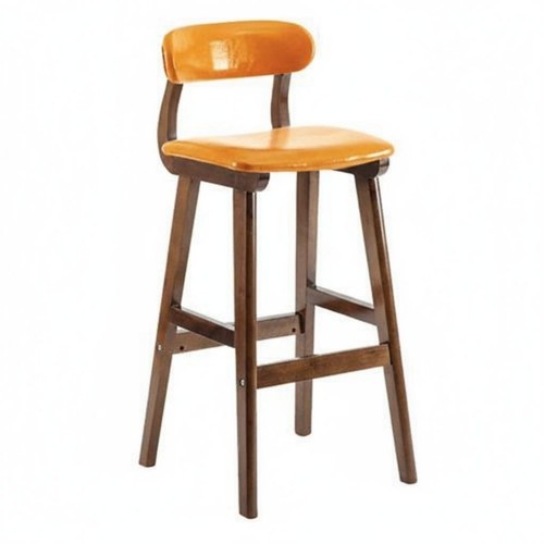 Sgabello bar con schienae - bar,