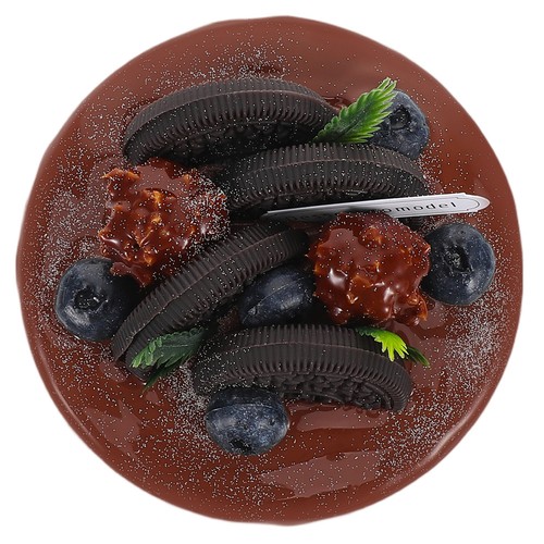Torta finta decorata - ,