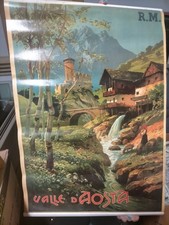 ANTICHI POSTER DI COURMAYEUR E