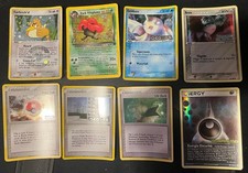 LOTTO 8 carte HOLO POKEMON 