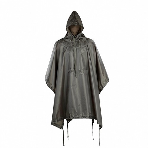 Poncho pioggia tac oliva - poncho,
