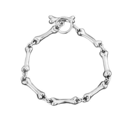 Bracciale cordino osso nuovo