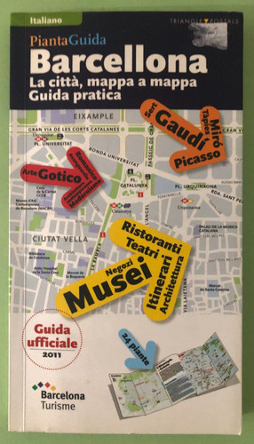 Barcellona pianta guida - barcellona,