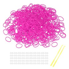 1200 Pcs Loom Rubber Bands Kit