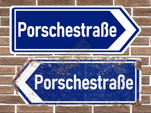 Porsche porschestraße metal - porsche,