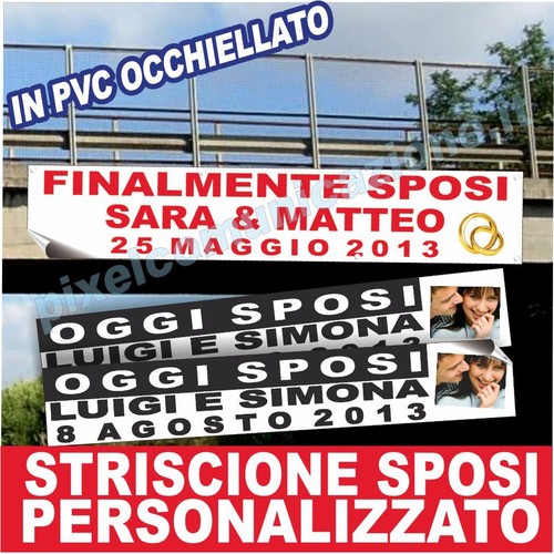 Striscione banner sposi - banner,