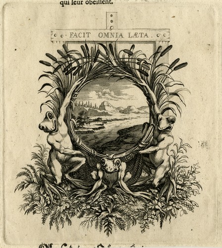 Stampa antica paesaggio in - stampa,