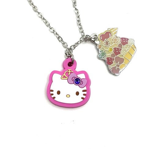 Collana hello kitty rosa - kitty, caldo
