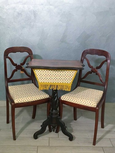 Set sedie con - , tavolino