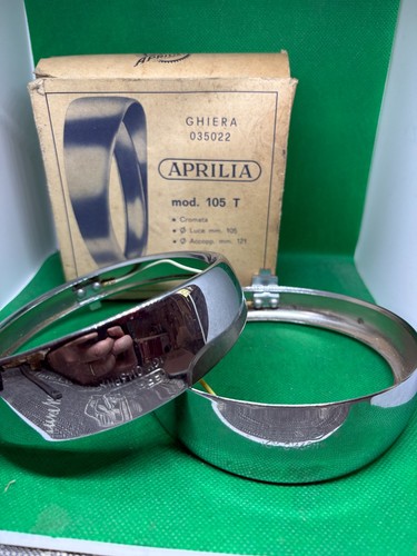 Ghiera cromata fanale - ghiera,