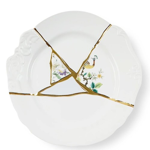Piatto piano seletti - seletti, kintsugi