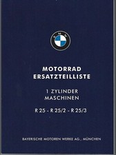 Elenco ricambi / catalogo ricambi / lista per BMW R 25 25/2 25/3 R25 /2 /3 nuovo