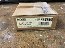 NUOVO Ridgid 38120 misura 2-1/2 a 4" set di matrici per uso con ridgid 141, rigido 141