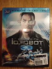 Blu Ray Real 3D Io, Robot Will Smith Copertina 3D Lenticolare 