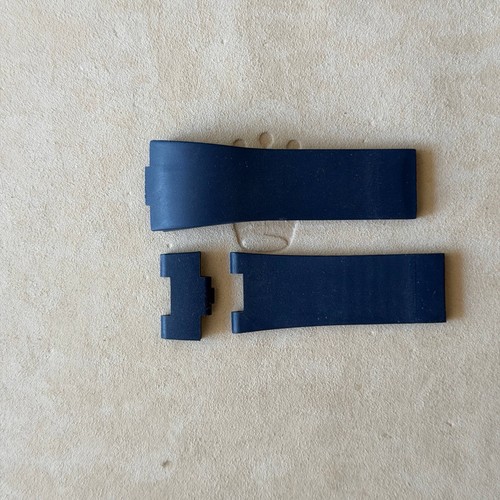 Cinturino orologio gomma - , blu