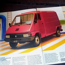 RENAULT MASTER FURGONE OLDTIMER AUTOCARRO PIANALE CASSONE Brochure 