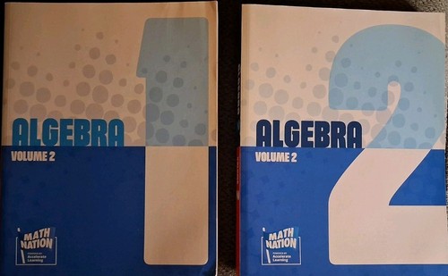 Math nation algebra - nation, workbook