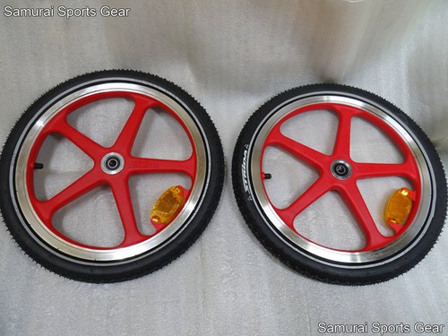 Set ruote strida - ruote, rosse