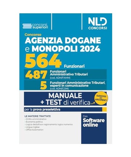 Concorso 564 funzionari