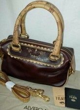 ALVIERO MARTINI 1 CLASSE-borsa geo classic pelle a mano  con tracolla