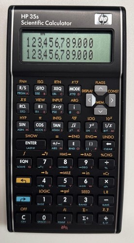 Hewlett packard 35s - hewlett-packard,