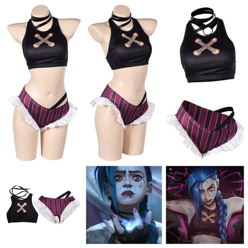 Costume cosplay jinx arcane - costume,