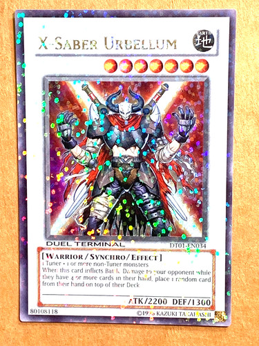 Yugioh saber urbellum - x-saber,