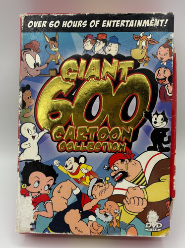 Giant 600 cartoon dvd - 12,