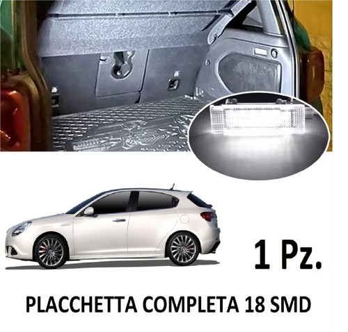 Placchetta led luce - led, bagagliaio