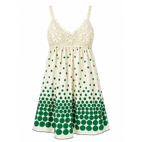 Abito donna boho all'uncinetto