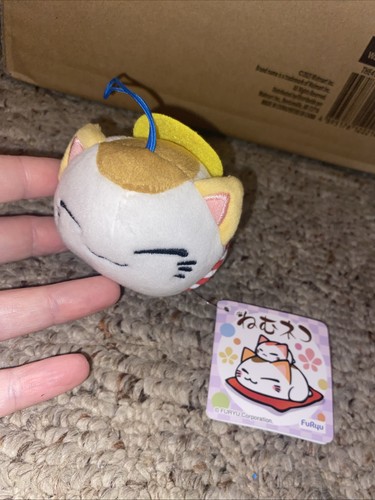 Nemuneko cat furyu peluche - nemuneko, 3"