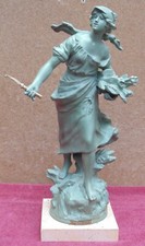 magnifique rare ancien grand