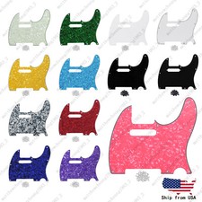 Battipenna chitarra stile tele singolo 8 fori piastra antigraffio per SQ Fender Telecaster