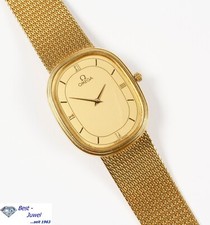 Classico OMEGA Orologio,Molto Gepflegt, 750 Oro Giallo, 18 Carato, Al Quarzo