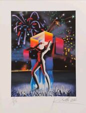 MARK KOSTABI - grafica d'autore con certificato di autenticità mis. 53x68
