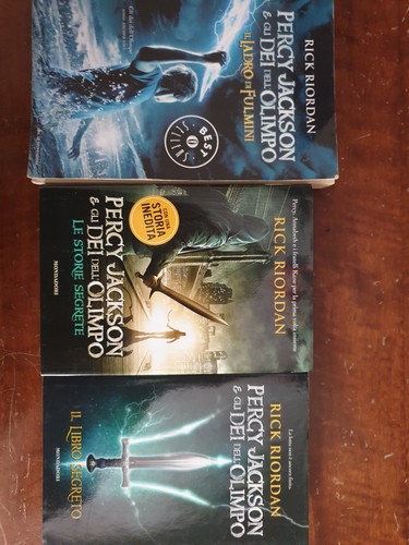 Tre libri percy jackson il - libri,