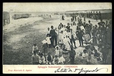 cartolina CHIOGGIA spiaggia