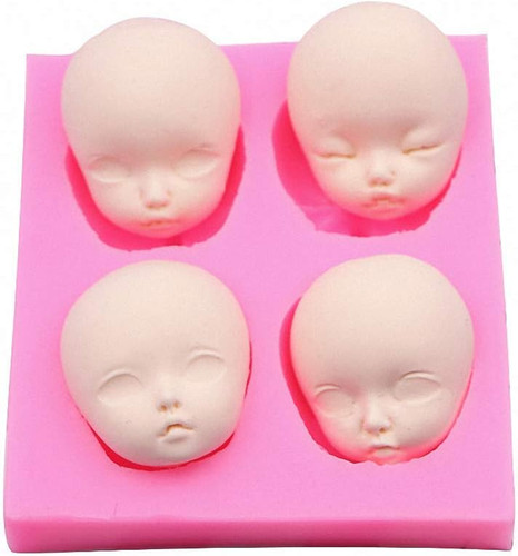 Stampo argilla viso bambino - , 4