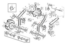 Albero corone trattorino modelli TOPGREEN ORIGINALE GIANNI FERRARI 95533151000