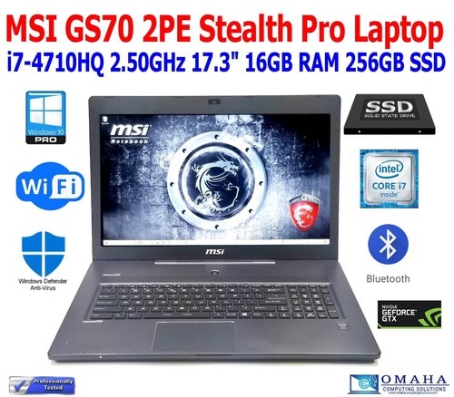 Msi gs70 stealth pro - pro, notebook