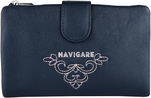 Portafoglio donna navigare blu - portafoglio,