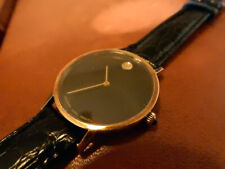 Zenith Movado Museum mechanical watch 18 K solid gold in extraordinary condition