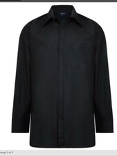 Camicia Nera A Maniche Lunghe