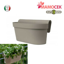 VASO Euro3plast fioriera up cassetta sabbia cm.50 balcone fiori piante terrazzo