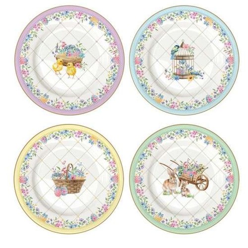 Set piatti dessert spring - 4,