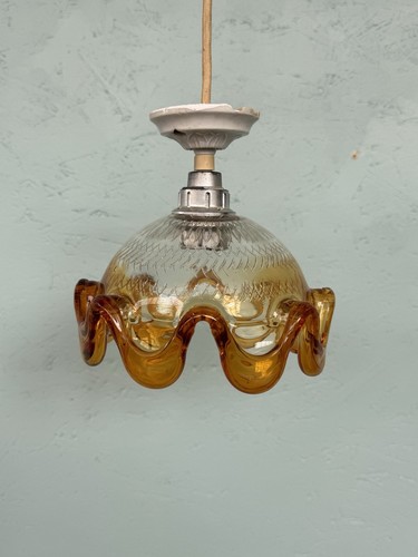 Lampada sospensione vetro - lampada, in