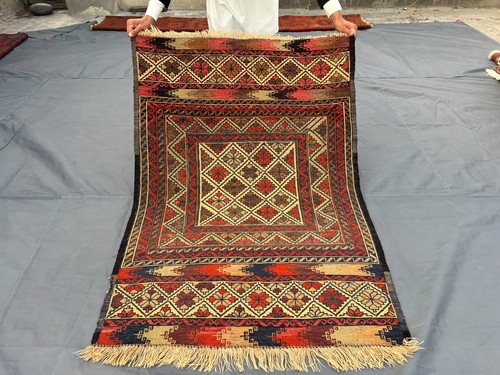 Tappeto vintage afgano sumak - afgano,