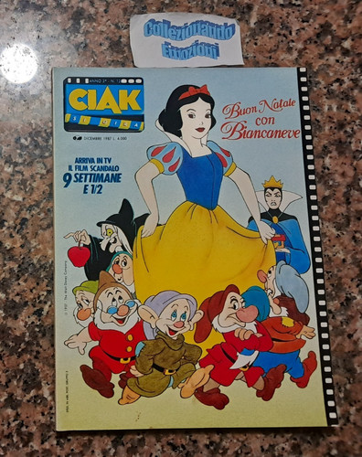 Ciak dicembre 1987 biancaneve - ciak, 1987-biancaneve