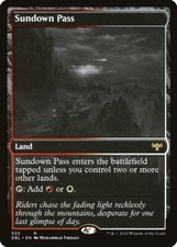 MTG SUNDOWN PASS EXC - PASSO DEL TRAMONTO - DBL EN - MAGIC