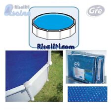 CPR550 COPERTURA SOLARE ESTIVA TELO TERMICO GRE PISCINA TONDA 550x550 CM